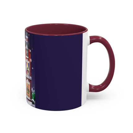 A Christmas Eve Celebration Colorful Mugs (11oz, 15oz)