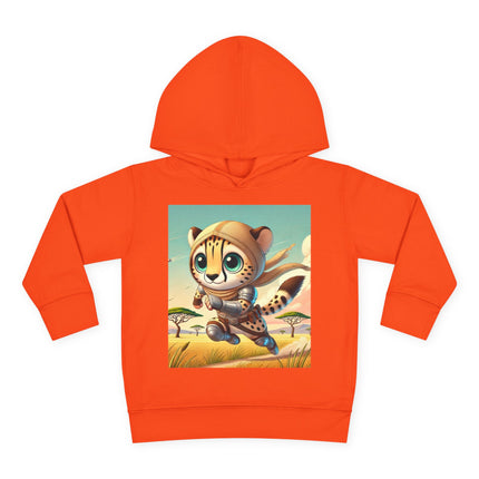 Swift Cheetah Toddler Pullover Fleece Hoodie