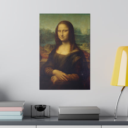 Mona Lisa by Leonardo da Vinci Matte Canvas, Stretched, 0.75"