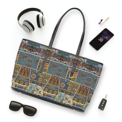 Chinois et Japonais by Auguste Racinet PU Leather Shoulder Bag