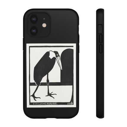 A Lame Marabou by Samuel Jessurun de Mesquita Phone Cases