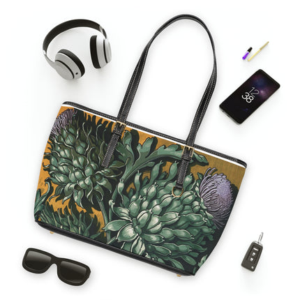The Plant in Art and Industry Plate 06 PU Leather Shoulder Bag