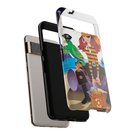 Moonlit Pirate Halloween Phone Cases