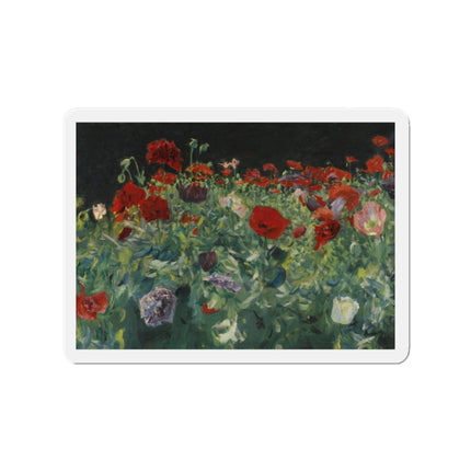 Poppies (A Study of Poppies for Carnation, Lily, Lily, Rose) by John Singer Sargent Die-Cut Magnets (5 Sizes)