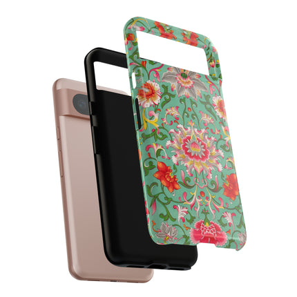 Colorful Floral Pattern by Owen Jones Phone Cases