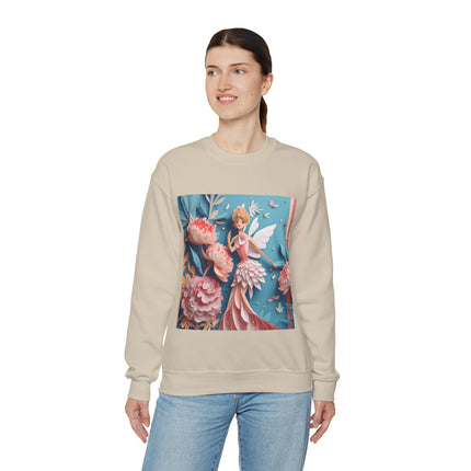 Peony Fairy Unisex Heavy Blend™ Crewneck Sweatshirt