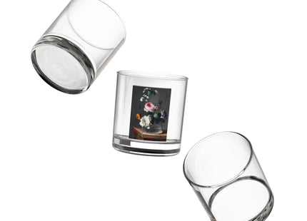 Floral Still Life by Johann Baptist Drechsler Rocks Glass, 10oz