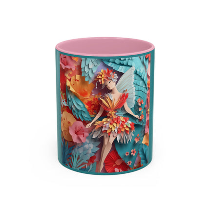 Hibiscus Fairy Colorful Mugs (11oz, 15oz)