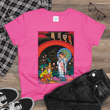 The Romance of Perfume by George Barbier Women's Midweight Cotton Tee
