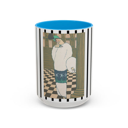 Les Hermines by Georges Lepape Colorful Mugs (11oz, 15oz)