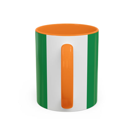 🍀🎄 The Emerald Holly Christmas Colorful Mug – Art Deco Holiday Elegance