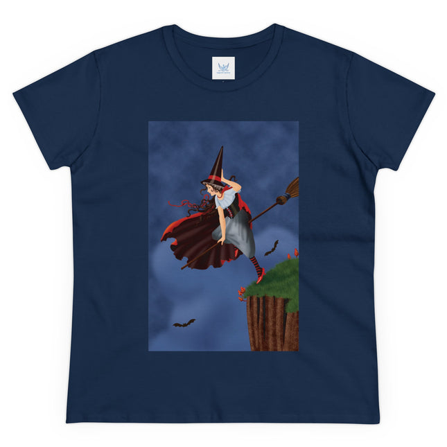 The Enchanted Witch Women's Midweight Cotton Tee