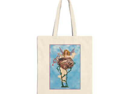 Enchanting Serenity Cotton Canvas Tote Bag