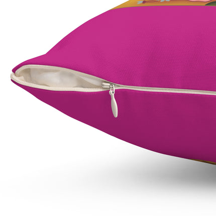 Siren Serenade by Carlo Chiostri Spun Polyester Square Pillow