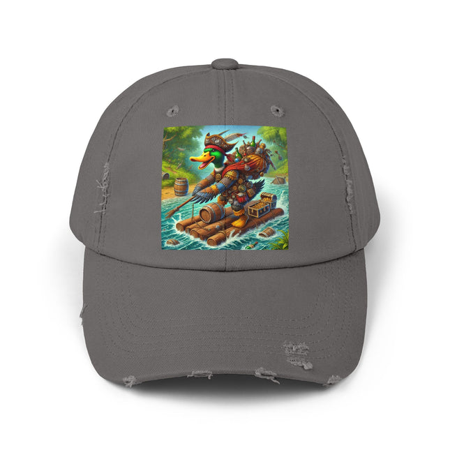 The Daring Drake Unisex Distressed Cap