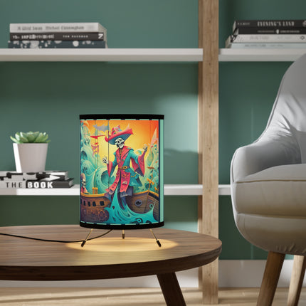 Skeleton Crew of the Misty Seas Tripod Lamp