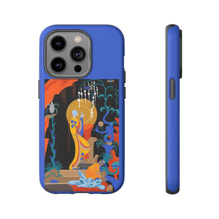 Mystic Oracle Phone Case – Sacred Glow & Eternal Grace