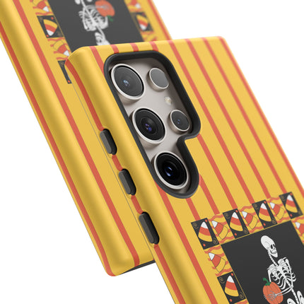Candy Corn Skeleton Phone Cases