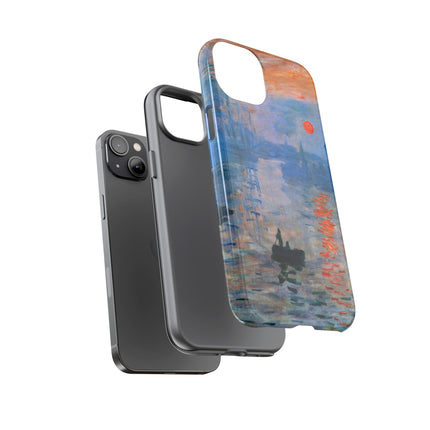 Sunrise by Claude Monet Phone Cases