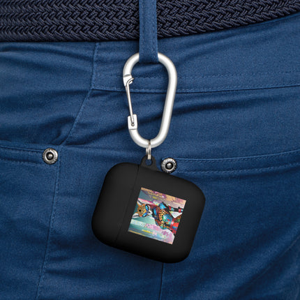 Cyber Cat Glamour AirPods Case Cover