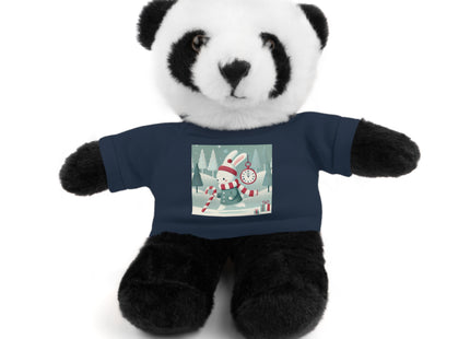 Candy Cane Timekeeper Bunny Stuffed Animals with Tee
