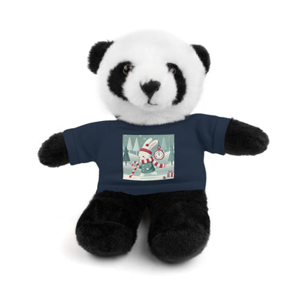 Candy Cane Timekeeper Bunny Stuffed Animals with Tee