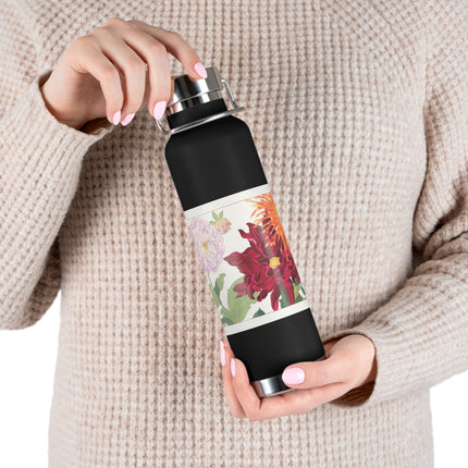 Dahlia by Tanigami Kônan Copper Vacuum Insulated Bottle, 22oz