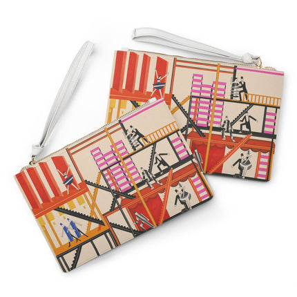 Maquettes de Théatre 4 by Alexandra Exter Clutch Bag