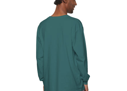 Whimsical Halloween Mischief Unisex Garment-dyed Long Sleeve T-Shirt