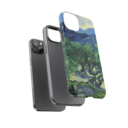 Olive Trees by Vincent Van Gogh Phone Cases
