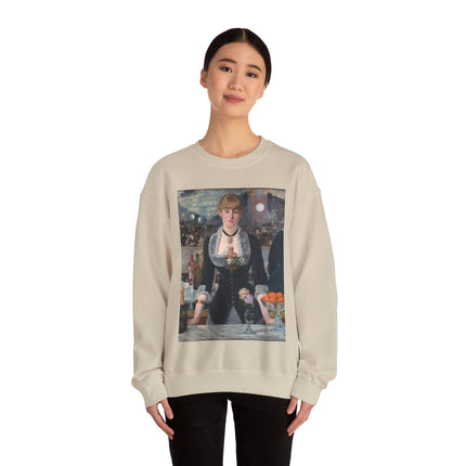 A Bar at the Folies-Bergère by Edouard Manet Heavy Blend™ Crewneck Sweatshirt