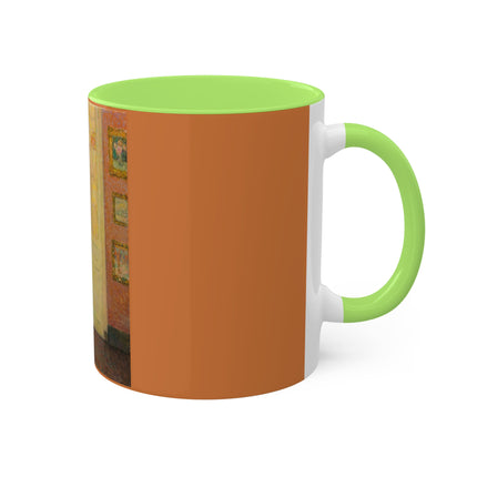 Interior, Window Light by Henri Le Sidaner Colorful Mugs, 11oz