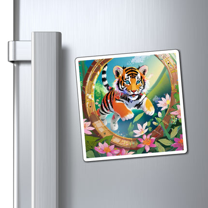 Majestic Tiger Cub Magnets (3 Sizes)