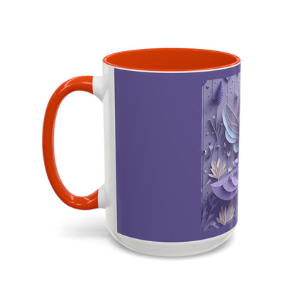 Lavender Fairy Colorful Mugs (11oz, 15oz)