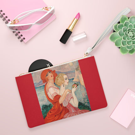 Sur la Route d'Anacapri by Gerda Wegener Clutch Bag