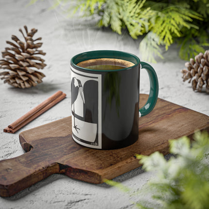 A Lame Marabou by Samuel Jessurun de Mesquita Colorful Mugs, 11oz