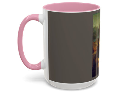 Mona Lisa by Leonardo da Vinci Colorful Mugs (11oz, 15oz)