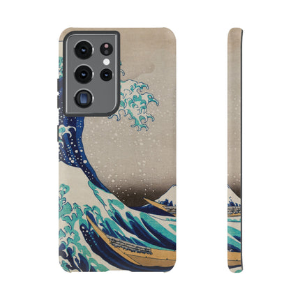 The Great Wave off Kanagawa by Katsushika Hokusai Phone Cases