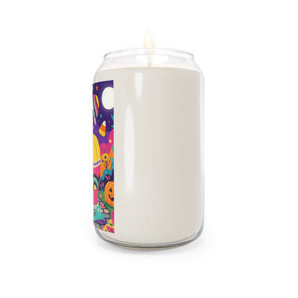 🌙🎃 The Lady Of Moonbeam Hollow Scented Soy Candle – Whimsical Halloween Charm