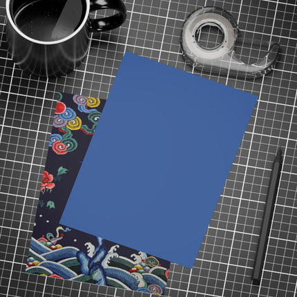Rank Badge with Mandarin Postcards (envelopes included) - Bundles of 10, 30, 50 Pieces