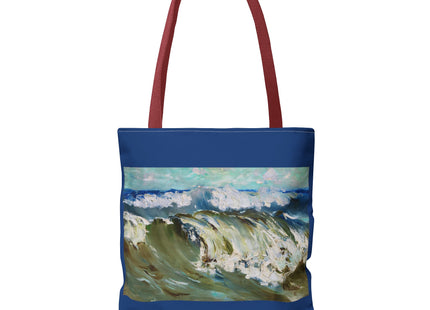 The Wave by Karl Hagemeister Tote Bag (AOP)