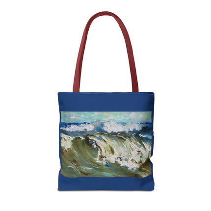 The Wave by Karl Hagemeister Tote Bag (AOP)