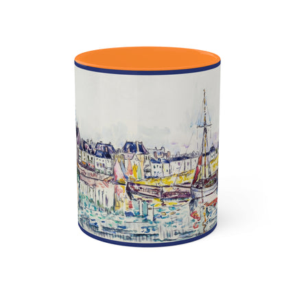 Le Croisic by Paul Signac Colorful Mugs, 11oz