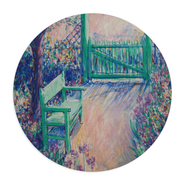 The Artist’s Garden by Theodore Earl Butler Mouse Pad, Round and Rectangle