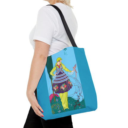 Exquisite Elegance by Umberto Brunelleschi Tote Bag (AOP)