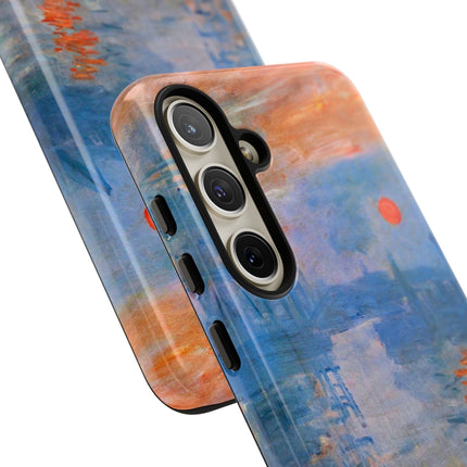 Sunrise by Claude Monet Phone Cases