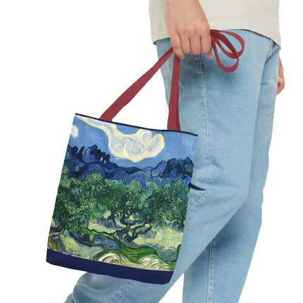 Olive Trees by Vincent Van Gogh Tote Bag (AOP)