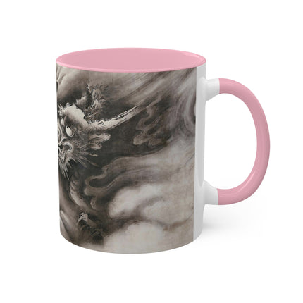 Japanese dragon by Yamada Dōa Colorful Mugs, 11oz