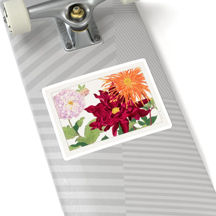 Dahlia by Tanigami Kônan Kiss-Cut Stickers (4 Sizes)
