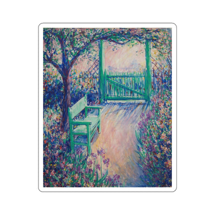 The Artist’s Garden (The Green Chair) by Theodore Earl Butler Kiss-Cut Stickers (4 Sizes)